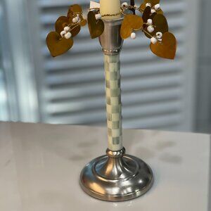 MacKenzie Childs Candle Holder + Anthropologie Copper Cuff + Dripless Candle-NEW